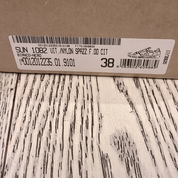 Wizz  W6YZ Sneakers Bianco Nero size 38 - Picture 7 of 13